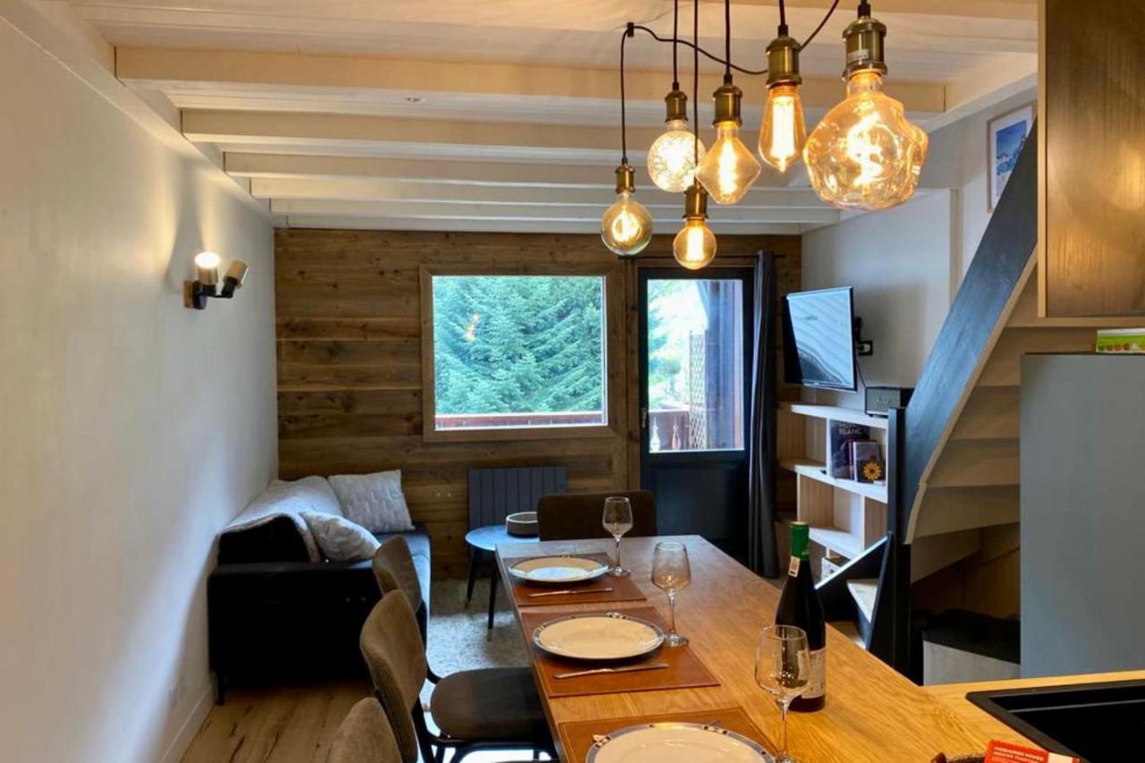 Bright Apt Facing The Mont Blanc Chain Ле-Уш Екстер'єр фото